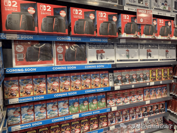 优配良品 Switch2有多火？数据显示日本地区仅3成玩家能买到