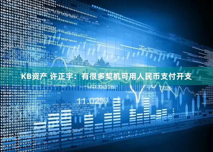 KB资产 许正宇：有很多契机可用人民币支付开支